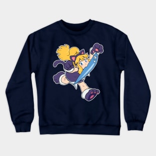 ALLEY CAT ROLL Crewneck Sweatshirt